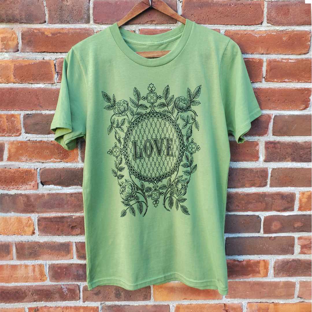 AMOR ORGANIC COTTON TOP GREEN